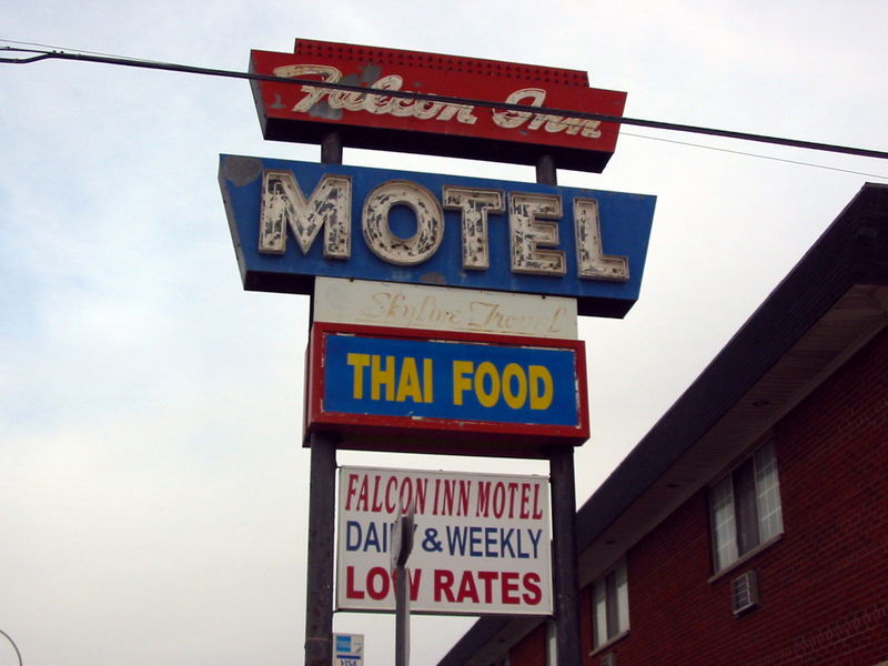 Falcon Inn (Detroit Motel, Moores Motel) - Feb 2003
